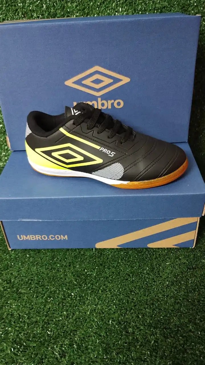 Chuteira de Futsal Pro 5 Bump Esportiva Costurada Reforçada para Quadra de Futebol