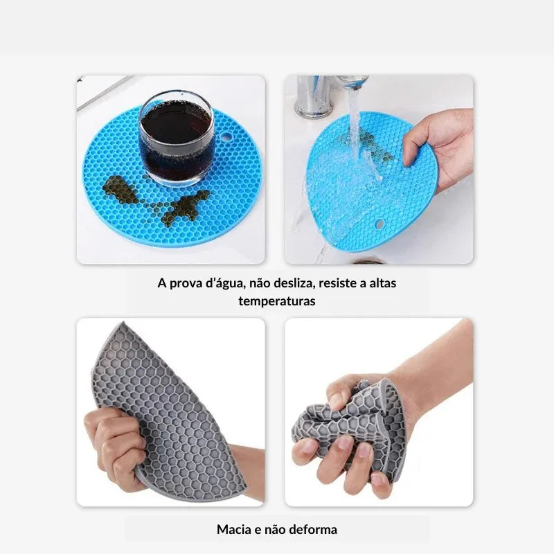 Jogo Americano em Silicone Térmico