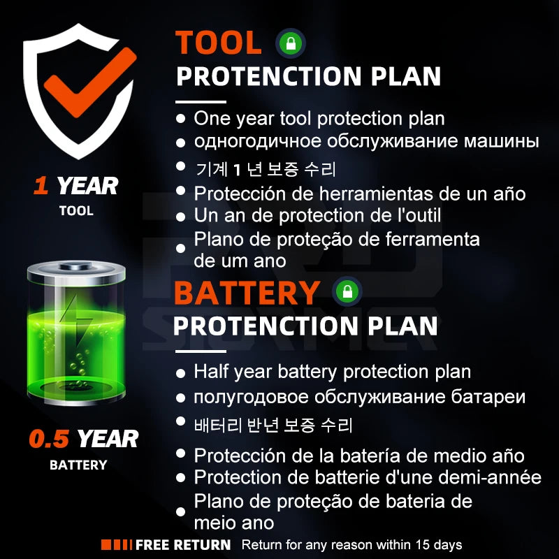 Furadeira Parafusadeira Sem Fio Prostormer 20V