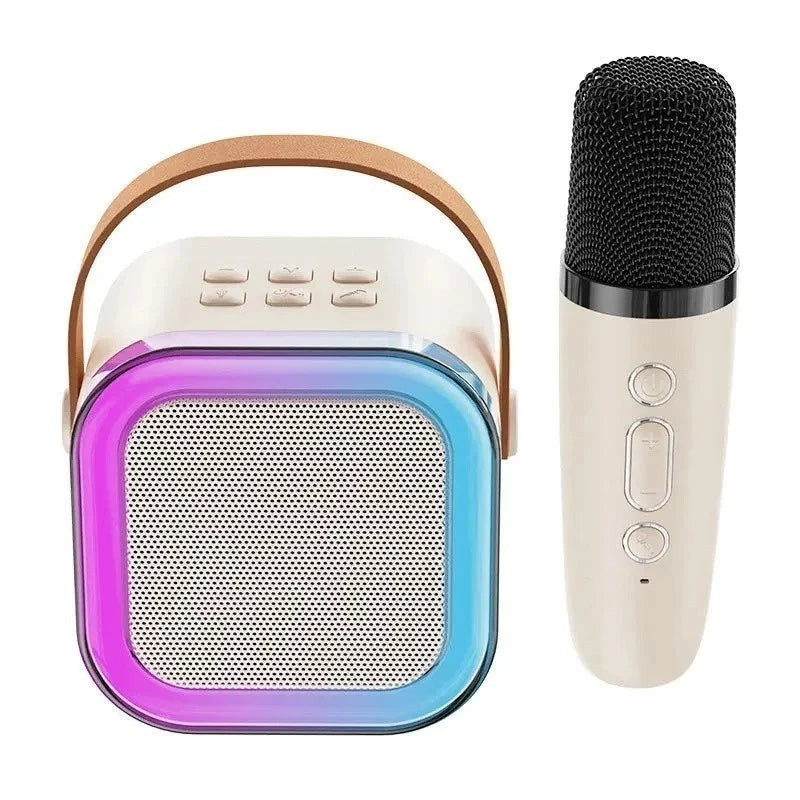 Caixa de som [Auto-falante] Bluetooth Karaoke com Microfone